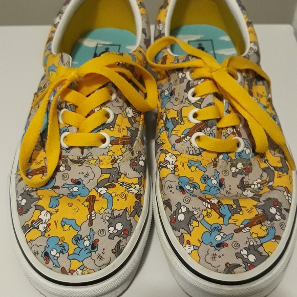 Vans Shoes - Women's Itchy Scratchy Simpson's Vans